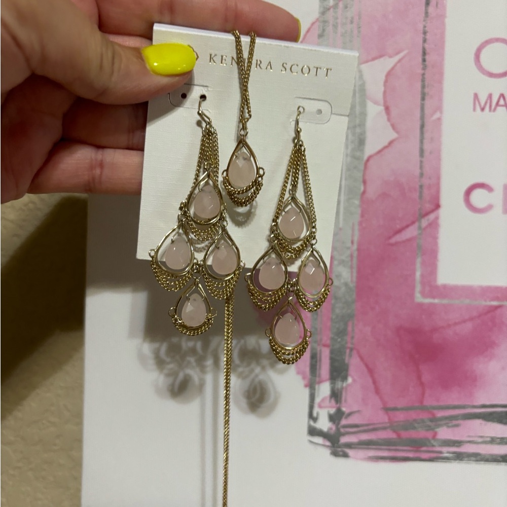 Kendra Scott | Vintage Trista Earrings & Rori Necklace